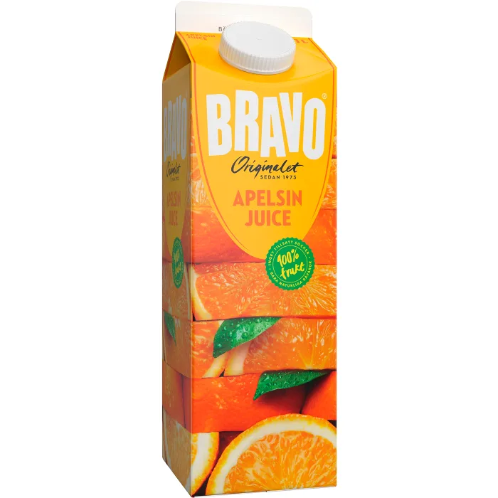 Apelsinjuice 1l Bravo
