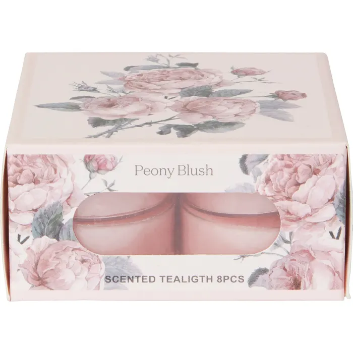 Doftvärmeljus Peony blush 8-p ICA