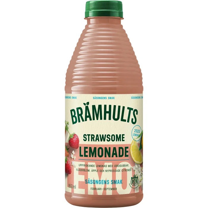 Fruktdryck Strawsome Lemonade 850ml Brämhults