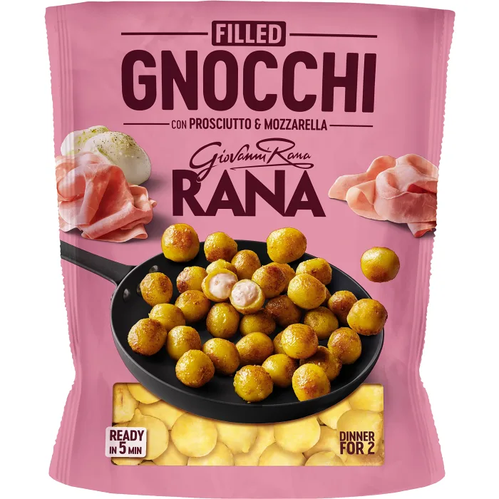 Färsk Fylld Gnocchi Skinka och Mozzarella 280g Rana