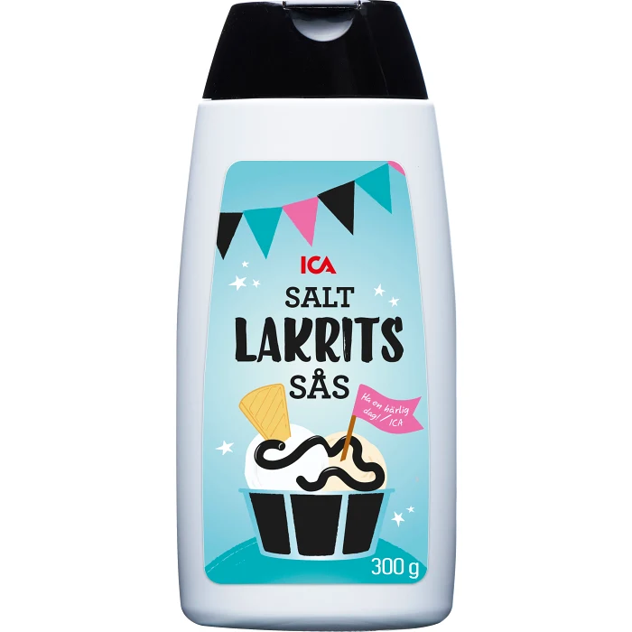 Saltlakritssås 300g ICA