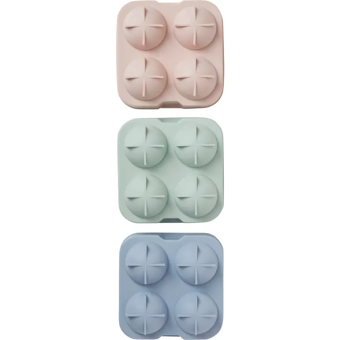 Iskuber rund blandade färger 1-p ICA