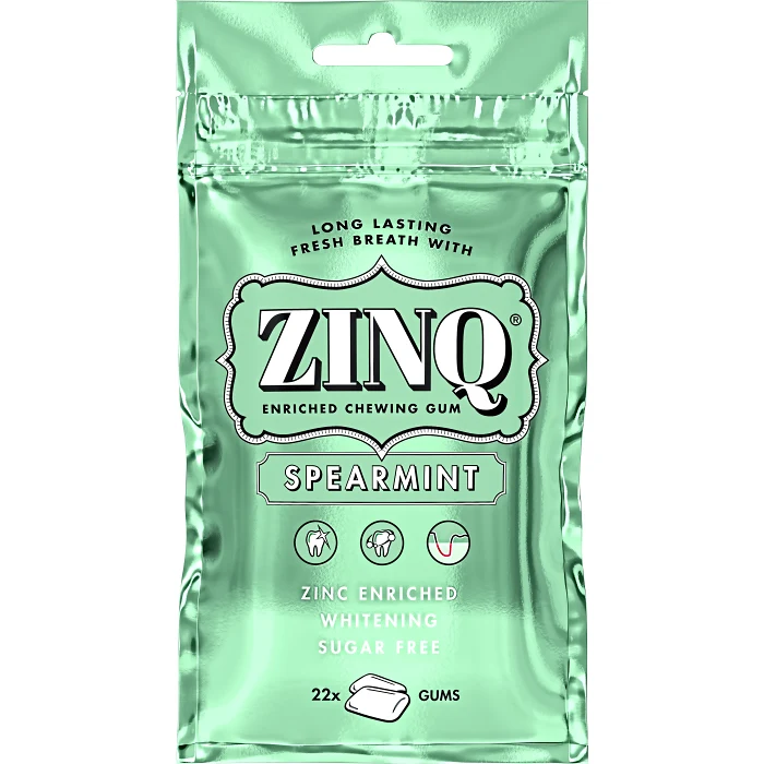 Tuggummi Spearmint 31,5g Zinq