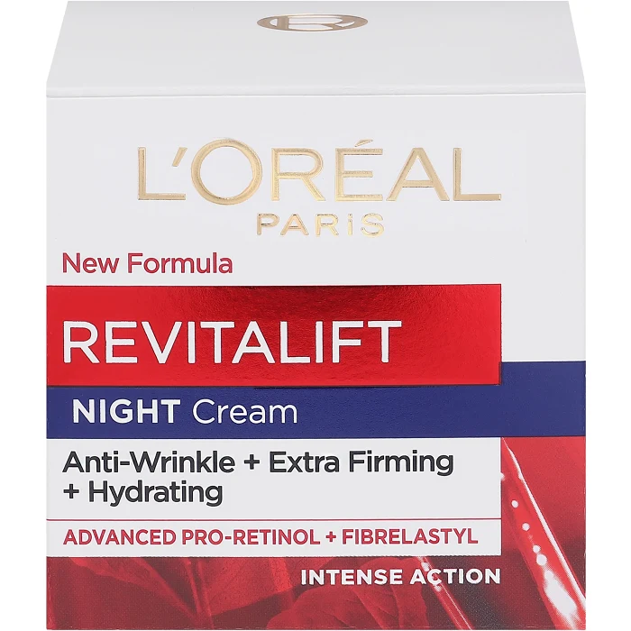 Ansiktskräm Natt Revitalift antirynk 50ml L'Oreal