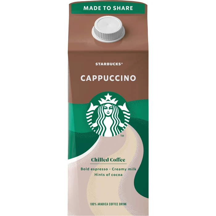 Iskaffe Cappuccino 750ml Starbucks