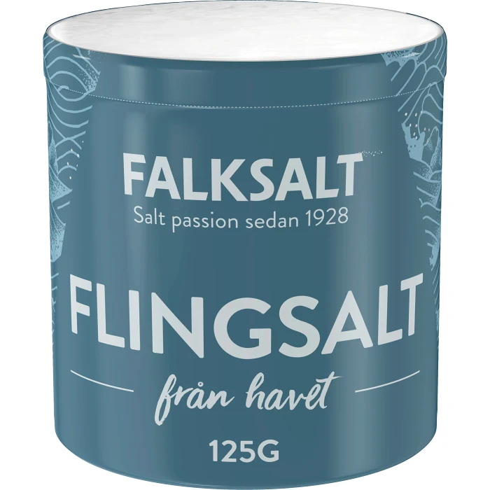 Flingsalt Naturell 125g Falksalt