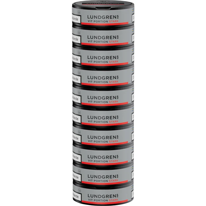 Lundgrens Vit Portion Stark Stock