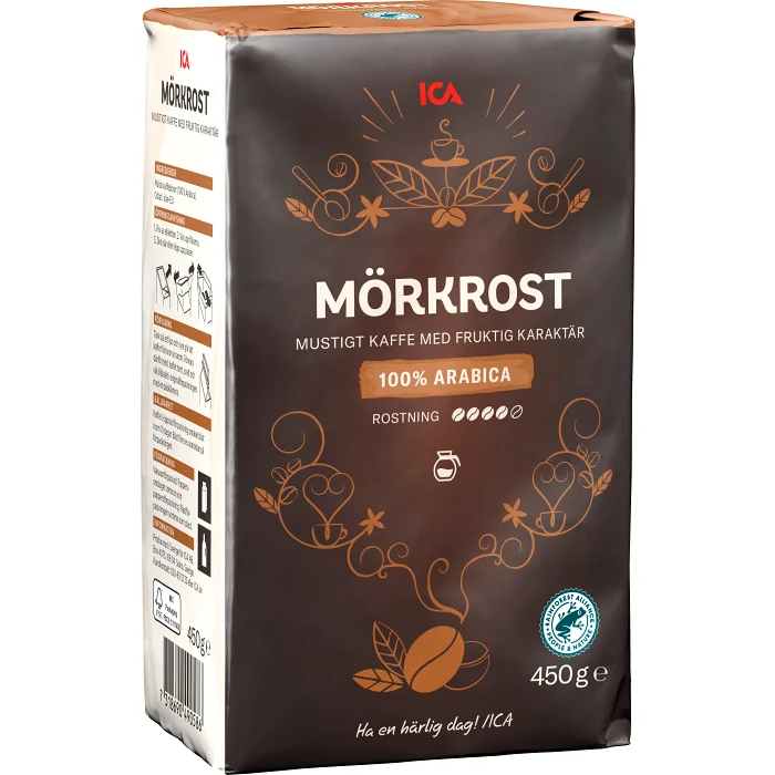 Bryggkaffe Mörkrost 450g ICA