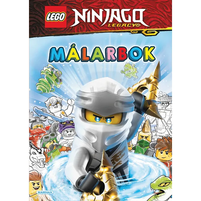 Målarbok Lego Ninjago