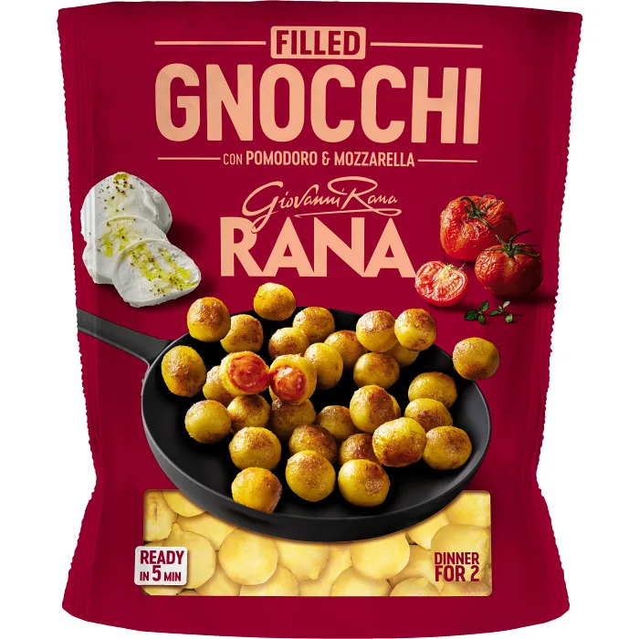 Färsk Fylld Gnocchi Tomat och Mozzarella 280g Rana