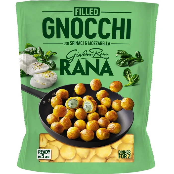 Färsk Fylld Gnocchi Spenat och Mozzarella 280g Rana