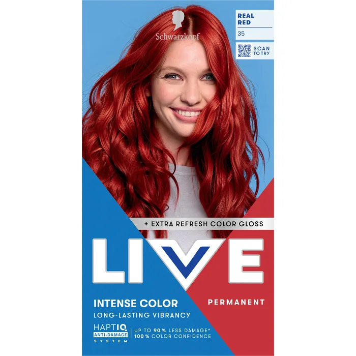 Hårfärg 35 Real Red 1-p Schwarzkopf Live