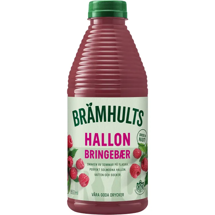 Hallonjuice 850ml Brämhults