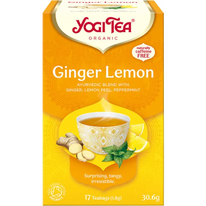 Te Ginger Lemon 17-p KRAV Yogi Tea