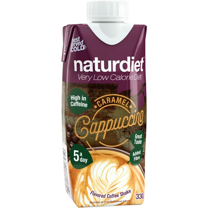 Måltidsersättning Coffee Caramel Cappucino Shake 330ml Naturdiet