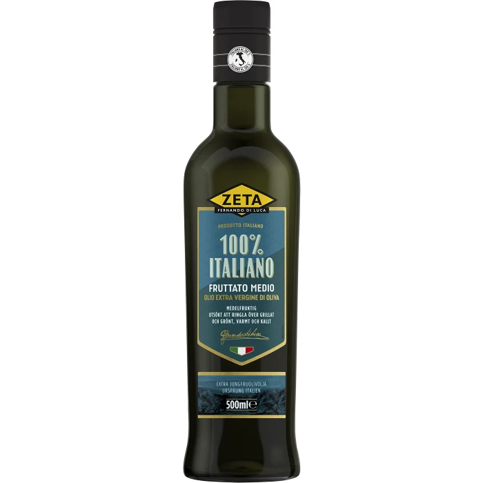 Olivolja Extra Vergine Fruttato 500ml Zeta