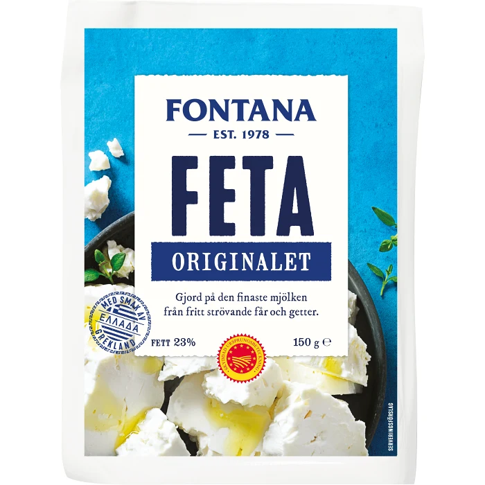 Fetaost Original 150g Fontana