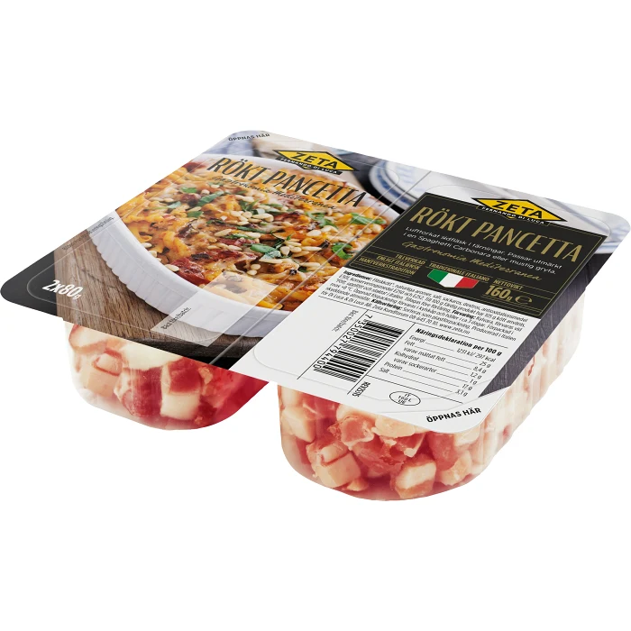 Pancetta Rökt 160g Zeta