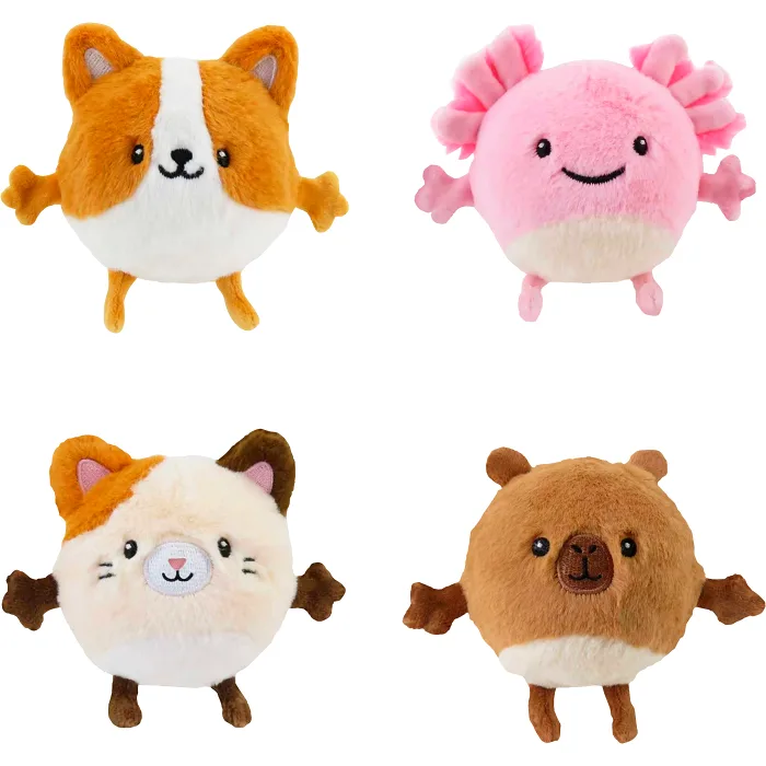 Mjukis Studsande djur 7,5cm 1-p