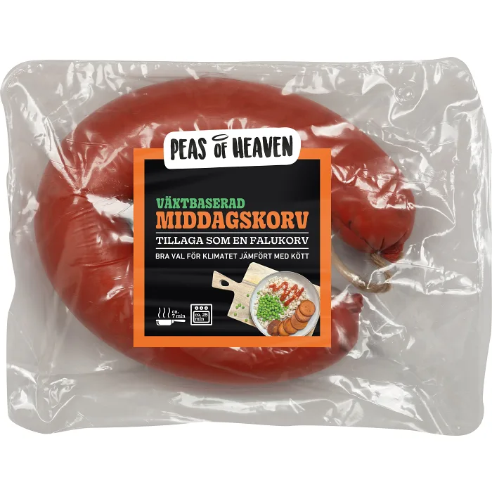 Middagskorv vegan 600g Peas of Heaven