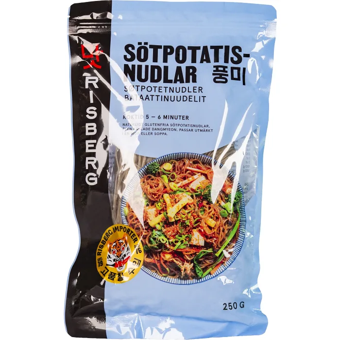 Sötpotatisnudlar 250g Risberg