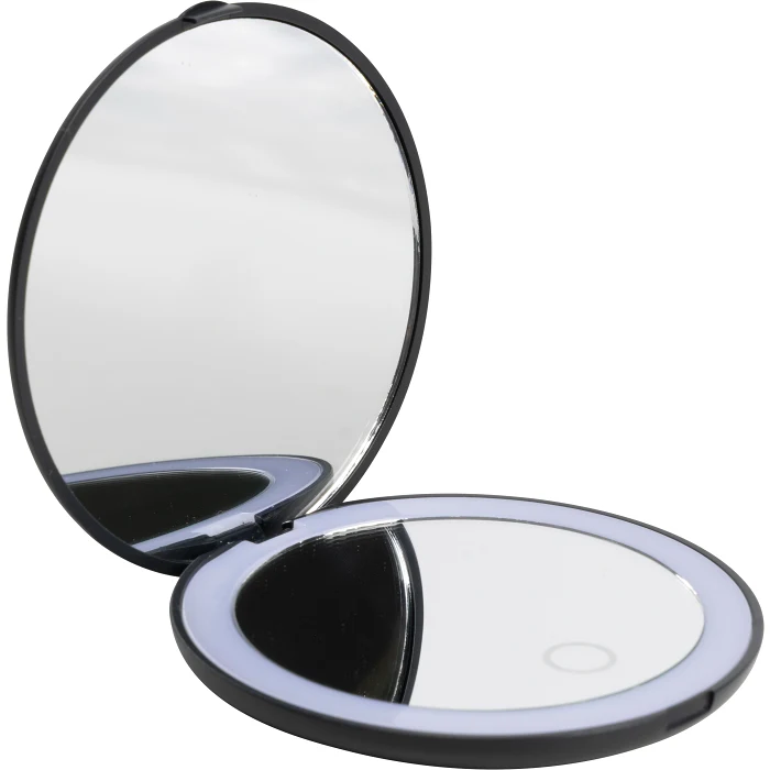Fickspegel LED svart uppladdningsbar