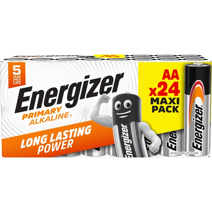 Batteri Primary AA 24-p Energizer