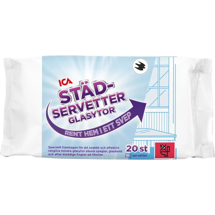 Städservetter Glas 20p ICA