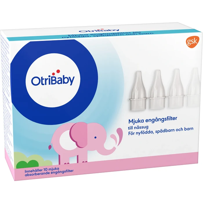 Engångsfilter till nässug 10-p Otri-Baby