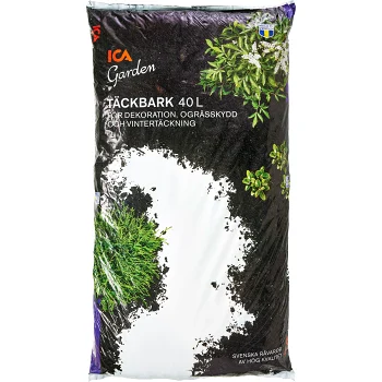 Täckbark 40l ICA Garden.