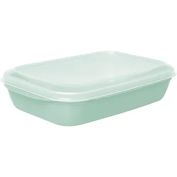 Matlåda Ljusgrön 1,1l ICA.