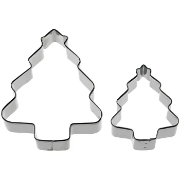 Pepparkaksform Julgran 2 set ICA.