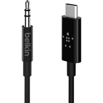 Ljudkabel USB-C to 3.5 mm Belkin.