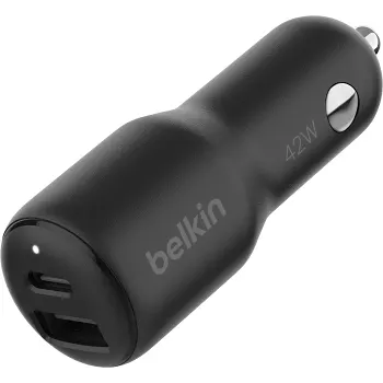 Billaddare USB-C + USB-A.