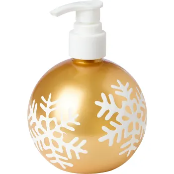 Tvålpump julkula guld 325ml.