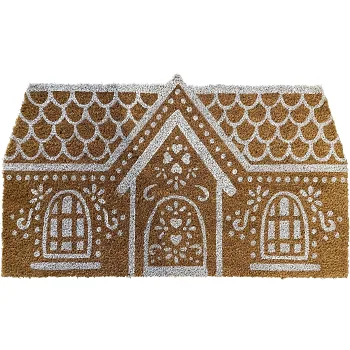 Dörrmatta Pepparkakshus 50X80.