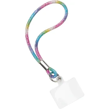 Mobilsmycke rainbow kedja.