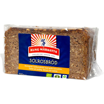 Solrosbröd Ekologisk 500g Kung Markatta