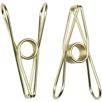 Clips Jumbo Guld 2-p
