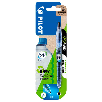 Penna B2P Gel Svart 1-p Pilot