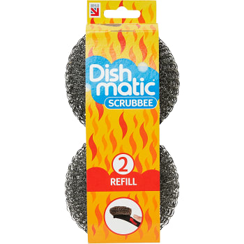 Refill till borste Scrubbee 2-pack Dishmatic