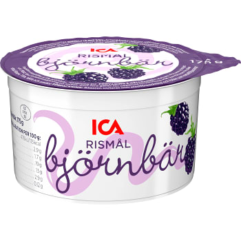 Rismål Björnbär 175g ICA | Handla mat online från din lokala ICA-butik