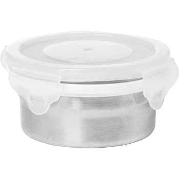 Burk med lock Rostfri 250ml ICA
