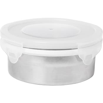 Burk med lock Rostfri 450ml ICA