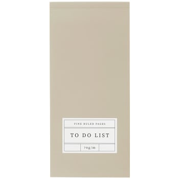 Lista To do linjerad