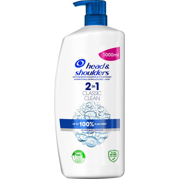 Mjällschampo Classic Clean 2in1 1l Head & Shoulders