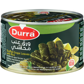 Fyllda vinblad med ris 400g Durra