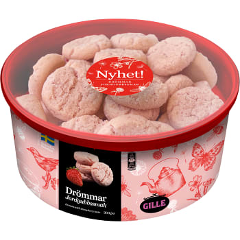 Drömmar Jordgubbsmak 300 g Gille