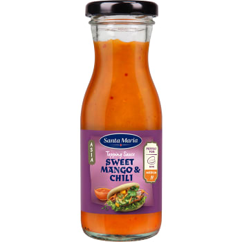 Topping Sauce Sweet Mango & Chili 155ml Santa Maria
