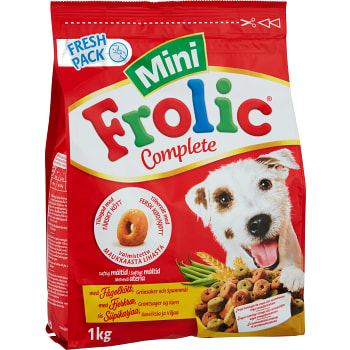 Hundmat Mini Kyckling 1kg Frolic